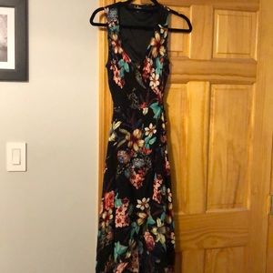 Lulus Floral Hi-Low Dress